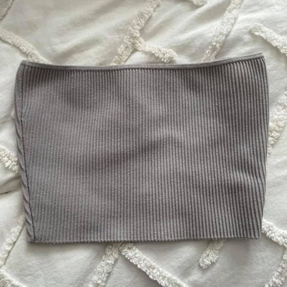 Aritzia Babaton Essamba Tube Top in Grey - Picture 2 of 2